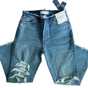 NEW Abercrombie & Fitch The Boyfriend Mid-Rise Jeans